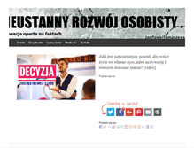 Tablet Screenshot of janpaweltomaszewski.pl